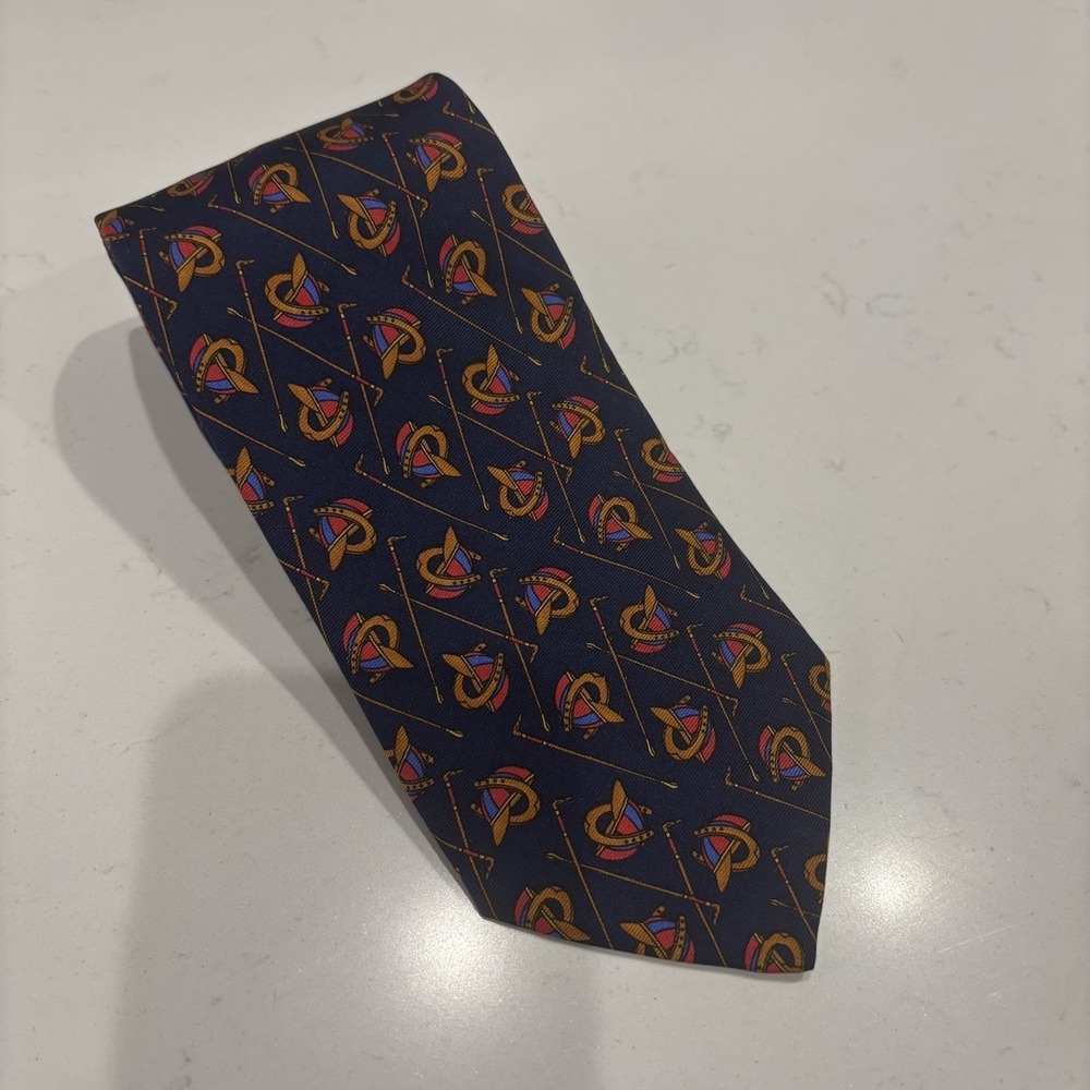 Brooks Brothers Men's Tie 100% Silk, Made in USA